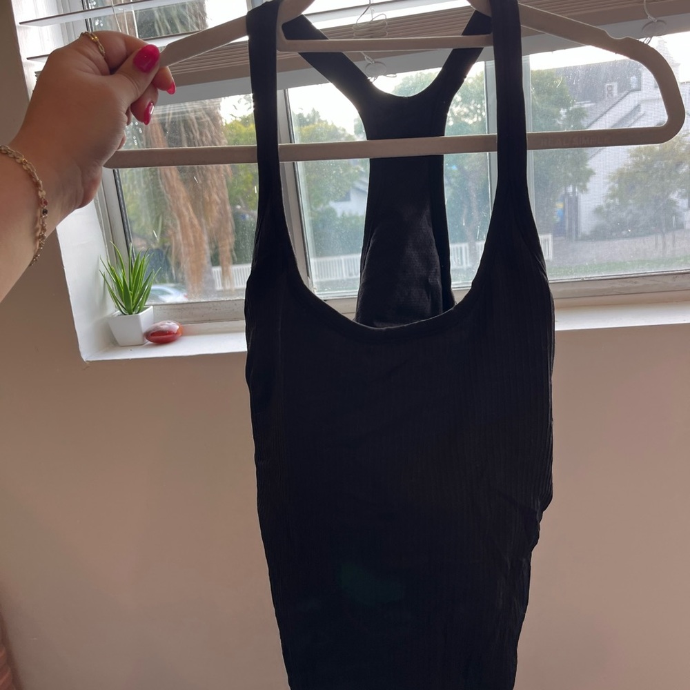 lululemon athletica Black Tank Top